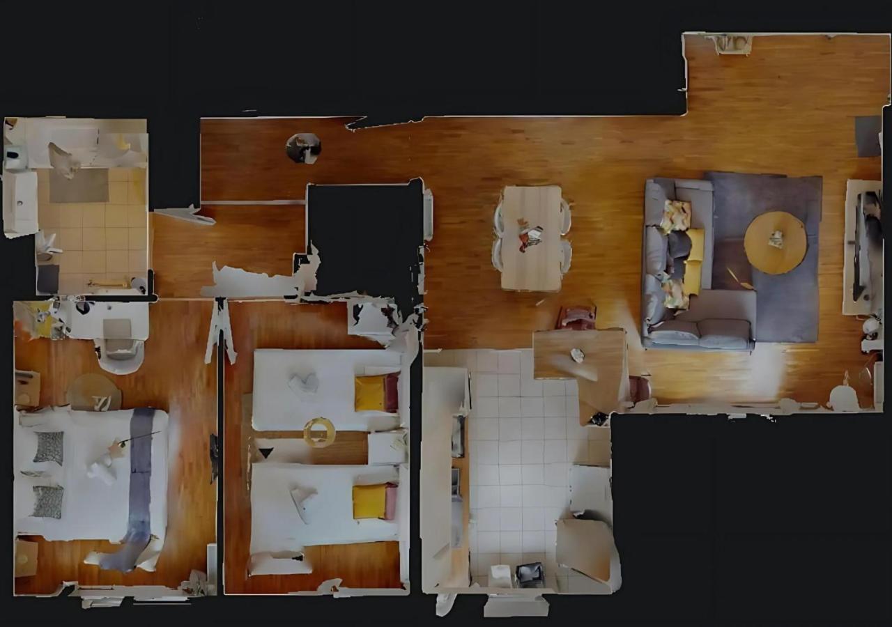 サン＝ドニLive Like A Local Stylish 2Br With Balcony & Parkingアパートメント エクステリア 写真
